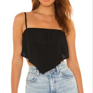 Revolve 1.STATE Handkerchief Top - Rich Black - Medium